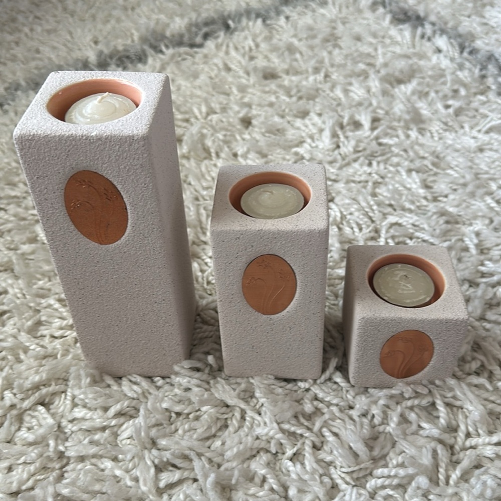 Candle Holders Set of 3